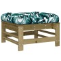 Garden stools with cushions 2 pcs impregnated pine wood by vidaXL, Modular outdoor sofas - Ref: Foro24-825701, Price: 139,03 ...