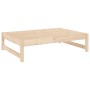 Garden stool solid pine wood 120x80 cm by vidaXL, Modular outdoor sofas - Ref: Foro24-825737, Price: 95,71 €, Discount: %