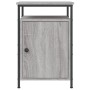 Mesita de noche madera contrachapada gris Sonoma 40x42x60 cm de vidaXL, Mesitas de noche - Ref: Foro24-825869, Precio: 41,19 ...