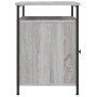 Mesita de noche madera contrachapada gris Sonoma 40x42x60 cm de vidaXL, Mesitas de noche - Ref: Foro24-825869, Precio: 41,19 ...