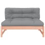 Zentralsofa aus massivem Douglasienholz 120x80 cm von vidaXL, Modulare Sofas für den Außenbereich - Ref: Foro24-825735, Preis...