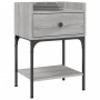 Nightstands 2 pcs Sonoma gray engineered wood 40.5x31x60 cm by vidaXL, Nightstands - Ref: Foro24-825900, Price: 68,82 €, Disc...