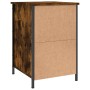 Mesita de noche madera contrachapada roble ahumado 40x42x60 cm de vidaXL, Mesitas de noche - Ref: Foro24-825907, Precio: 43,9...