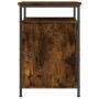 Smoked oak plywood bedside table 40x42x60 cm by vidaXL, Nightstands - Ref: Foro24-825867, Price: 38,64 €, Discount: %