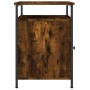 Smoked oak plywood bedside table 40x42x60 cm by vidaXL, Nightstands - Ref: Foro24-825867, Price: 38,64 €, Discount: %