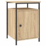 Nightstands 2 pcs oak-colored plywood 40x42x60cm by vidaXL, Nightstands - Ref: Foro24-825866, Price: 71,60 €, Discount: %