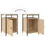 Nightstands 2 pcs oak-colored plywood 40x42x60cm by vidaXL, Nightstands - Ref: Foro24-825866, Price: 71,60 €, Discount: %