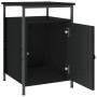 Mesita de noche madera contrachapada negro 40x42x60 cm de vidaXL, Mesitas de noche - Ref: Foro24-825863, Precio: 45,24 €, Des...