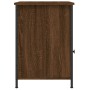 Bedside table made of brown oak plywood, measuring 40x42x60 cm. by vidaXL, Nightstands - Ref: Foro24-825911, Price: 45,30 €, ...