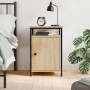 Sonoma oak plywood nightstand 40x42x60 cm by vidaXL, Nightstands - Ref: Foro24-825865, Price: 46,14 €, Discount: %