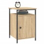 Sonoma oak plywood nightstand 40x42x60 cm by vidaXL, Nightstands - Ref: Foro24-825865, Price: 43,15 €, Discount: %