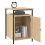 Sonoma oak plywood nightstand 40x42x60 cm by vidaXL, Nightstands - Ref: Foro24-825865, Price: 43,15 €, Discount: %