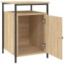 Sonoma oak plywood nightstand 40x42x60 cm by vidaXL, Nightstands - Ref: Foro24-825865, Price: 43,15 €, Discount: %