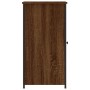 Oak brown engineered wood bedside table 32x42x80 cm by vidaXL, Nightstands - Ref: Foro24-825971, Price: 43,62 €, Discount: %