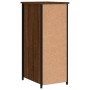 Oak brown engineered wood bedside table 32x42x80 cm by vidaXL, Nightstands - Ref: Foro24-825971, Price: 43,62 €, Discount: %