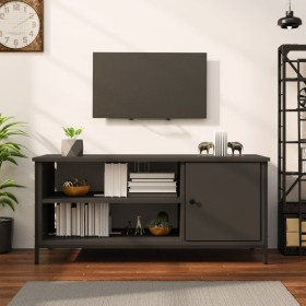 Black plywood TV cabinet 100x40x45 cm by vidaXL, TV Furniture - Ref: Foro24-826300, Price: 40,99 €, Discount: %