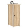 Sonoma oak engineered wood bedside table 32x42x80 cm by vidaXL, Nightstands - Ref: Foro24-825965, Price: 49,46 €, Discount: %