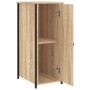 Mesita de noche madera de ingeniería roble Sonoma 32x42x80 cm de vidaXL, Mesitas de noche - Ref: Foro24-825965, Precio: 49,37...