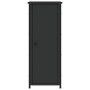 Mesita de noche madera de ingeniería negro 32x42x80 cm de vidaXL, Mesitas de noche - Ref: Foro24-825963, Precio: 54,75 €, Des...