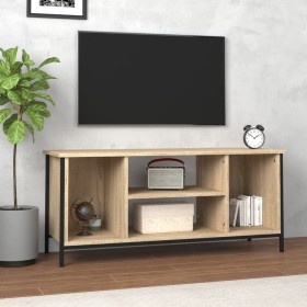 Mueble para TV madera contrachapada roble Sonoma 102x35x45 cm de vidaXL, Muebles TV - Ref: Foro24-826286, Precio: 52,99 €, De...