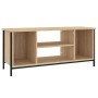 Sonoma oak plywood TV cabinet 102x35x45 cm by vidaXL, TV Furniture - Ref: Foro24-826286, Price: 52,07 €, Discount: %