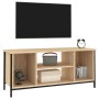 Sonoma oak plywood TV cabinet 102x35x45 cm by vidaXL, TV Furniture - Ref: Foro24-826286, Price: 52,07 €, Discount: %