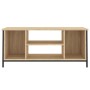 Sonoma oak plywood TV cabinet 102x35x45 cm by vidaXL, TV Furniture - Ref: Foro24-826286, Price: 52,07 €, Discount: %