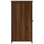 Bedside tables 2 units engineered wood brown oak 32x42x80 cm by vidaXL, Nightstands - Ref: Foro24-825972, Price: 56,43 €, Dis...