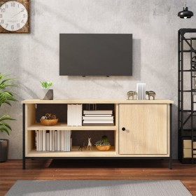 Sonoma oak plywood TV cabinet 100x40x45 cm by vidaXL, TV Furniture - Ref: Foro24-826301, Price: 69,99 €, Discount: %