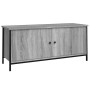 Mueble TV con puertas contrachapada gris Sonoma 102x35x45 cm de vidaXL, Muebles TV - Ref: Foro24-826293, Precio: 58,67 €, Des...