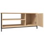 Sonoma oak plywood TV cabinet 100x40x45 cm by vidaXL, TV Furniture - Ref: Foro24-826301, Price: 69,93 €, Discount: %