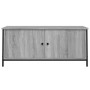 Mueble TV con puertas contrachapada gris Sonoma 102x35x45 cm de vidaXL, Muebles TV - Ref: Foro24-826293, Precio: 58,67 €, Des...