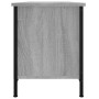 Mueble TV con puertas contrachapada gris Sonoma 102x35x45 cm de vidaXL, Muebles TV - Ref: Foro24-826293, Precio: 58,67 €, Des...