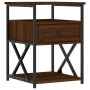 Nightstands 2 pcs oak brown engineered wood 40x42x55 cm by vidaXL, Nightstands - Ref: Foro24-826082, Price: 93,97 €, Discount: %