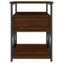 Nightstands 2 pcs oak brown engineered wood 40x42x55 cm by vidaXL, Nightstands - Ref: Foro24-826082, Price: 93,97 €, Discount: %