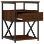 Nightstands 2 pcs oak brown engineered wood 40x42x55 cm by vidaXL, Nightstands - Ref: Foro24-826082, Price: 93,97 €, Discount: %