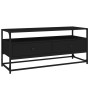 Mueble de TV madera contrachapada negro 100x35x45 cm de vidaXL, Muebles TV - Ref: Foro24-826305, Precio: 81,93 €, Descuento: %