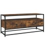 TV stand made of smoked oak plywood, measuring 100x35x45 cm. by vidaXL, TV Furniture - Ref: Foro24-826307, Price: 73,82 €, Di...