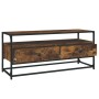 TV stand made of smoked oak plywood, measuring 100x35x45 cm. by vidaXL, TV Furniture - Ref: Foro24-826307, Price: 73,82 €, Di...