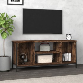 Smoked oak plywood TV cabinet 102x35x45 cm by vidaXL, TV Furniture - Ref: Foro24-826287, Price: 56,29 €, Discount: %