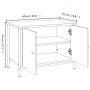 Mueble de TV con puertas madera contrachapada 60x35x45 cm de vidaXL, Muebles TV - Ref: Foro24-826295, Precio: 43,99 €, Descue...