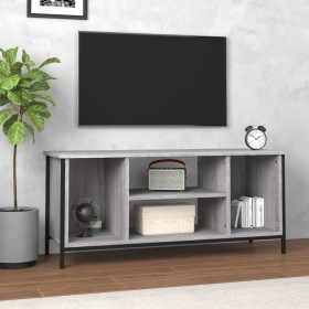 Sonoma gray plywood TV cabinet 102x35x45 cm by vidaXL, TV Furniture - Ref: Foro24-826288, Price: 53,49 €, Discount: %