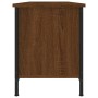 Brown oak plywood TV cabinet 102x35x45 cm by vidaXL, TV Furniture - Ref: Foro24-826289, Price: 57,37 €, Discount: %