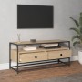 Sonoma oak plywood TV cabinet 100x35x45 cm by vidaXL, TV Furniture - Ref: Foro24-826306, Price: 72,65 €, Discount: %