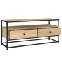 Sonoma oak plywood TV cabinet 100x35x45 cm by vidaXL, TV Furniture - Ref: Foro24-826306, Price: 72,65 €, Discount: %