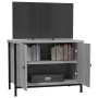 Sonoma gray plywood TV cabinet 60x35x45 cm by vidaXL, TV Furniture - Ref: Foro24-826298, Price: 41,44 €, Discount: %