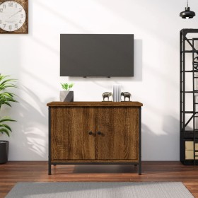 Mueble de TV madera contrachapada marrón roble 60x35x45 cm de vidaXL, Muebles TV - Ref: Foro24-826299, Precio: 43,62 €, Descu...