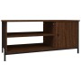 Brown oak plywood TV cabinet 100x40x45 cm by vidaXL, TV Furniture - Ref: Foro24-826304, Price: 61,99 €, Discount: %