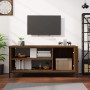 Brown oak plywood TV cabinet 100x40x45 cm by vidaXL, TV Furniture - Ref: Foro24-826304, Price: 61,99 €, Discount: %