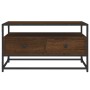 Brown oak plywood TV cabinet 80x35x45 cm by vidaXL, TV Furniture - Ref: Foro24-826314, Price: 61,56 €, Discount: %